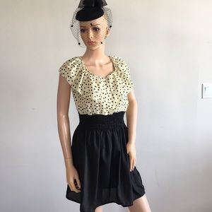 Calvin Klein dressVintage Polka dot top dress,